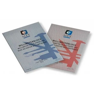 Alex Milimetrik Blok A4 80 Gr Mavi 20 Yaprak