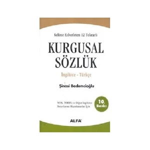 Alfa Yayınları Kurgusal Sözlük (İngilizce - Türkçe )