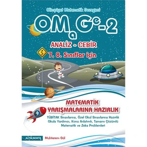 Altın Nokta Yayınevi 7. 8. Sınıf Omage - 2 Analiz Cebir Olimpiyat Kanguru Matematik