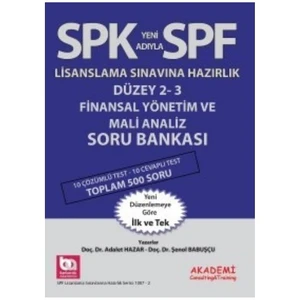 SPK Finansal Yönetim ve Mali Analiz Deneme Sınavı