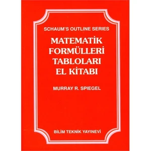 Matematik Formülleri Tabloları El Kitabı - Murray R. Spiegel