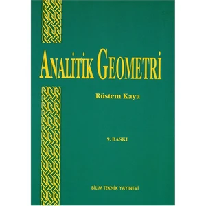 Analitik Geometri - Rüstem Kaya