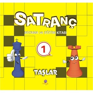 Satranç Boyama Kitabı 1