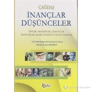 Çağdaş İnançlar Düşünceler (2 Cilt Takım) (Dinler, Mezhepler, Cemaatler, İdeolojiler, Edebi, Felsefi-Mani'B. Hammad El-Cuheni