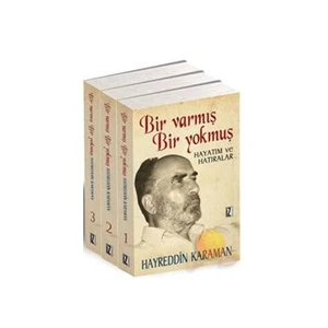 Bir Varmış Bir Yokmuş - Hayatım Ve Hatıralarım  (3 Cilt)-Hayreddin Karaman