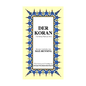 Der Koran Küçük Boy (Almanca K.Kerim Meali)-Max Henning