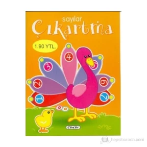 Eğitici Çıkartmalar Sayılar