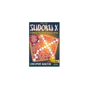 Sudoku X 1.Kitap / X Faktörlü Tek Sudoku Bulmaca Kitabı-Christopher Monckton