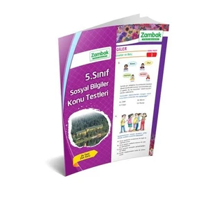 Zambak Yayınları 5.Sınıf Sosyal Bilgiler Konu Testleri (Yaprak Test)
