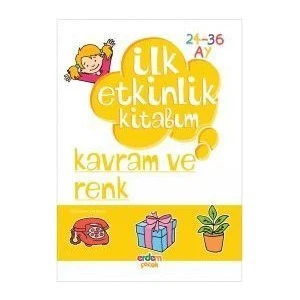 İlk Etkinlik Kitabım Düşünme Becerileri Kavram-Renk