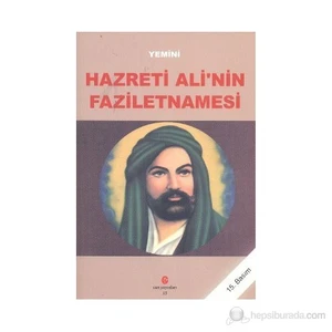 Hazreti Ali'Nin Faziletnamesi-Yemini