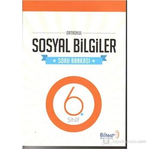 Biltest 6.Sınıf Sosyal Bilgiler Soru Bankası