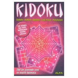KIDOKU / TEK KİTAPTA BEŞ FARKLI BULMACA