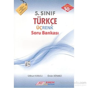 Esen Üçrenk Yayınları 5. Sınıf Türkçe  Soru Bankası