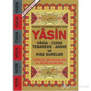 Yasin (Cep Boy - Fihristli) - Elmalılı Muhammed Hamdi Yazır