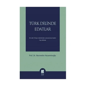 Türk Dilinde Edatlar-Necmettin Hacıeminoğlu