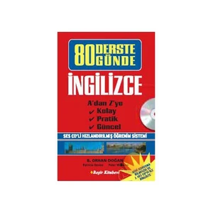 80 Derste / Günde İngilizce (cd'li) - B. Orhan Doğan