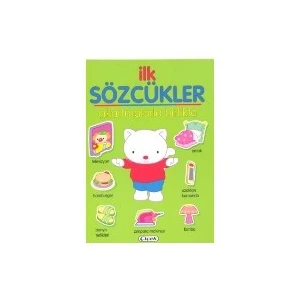 İlk Sözcükler Çıkartmalı Dizisi: Yeşil