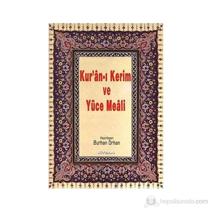 Kur'An-I Kerim Ve Yüce Meali (Rahle Boy)-Burhan Orhan