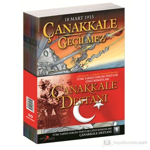 Çanakkale Destanı Çizgi Roman Seti 1- 10 (10 Kitap)