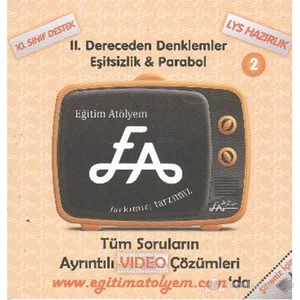Karma Kitaplar Eğitim Atölyem 10.Sınıf Ea Iı. Dereceden Denklemler Eşitsizlik Parabol-Merve Çelenk