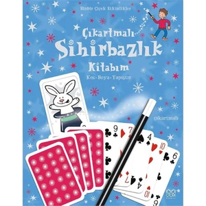 Çıkartmalı Sihirbazlık Kitabım - (Kes - Boya- Yapıştır)-Ben Denne
