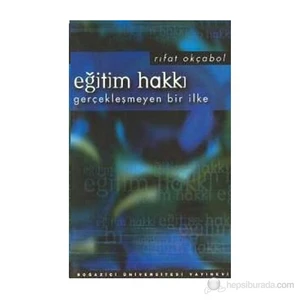 Eğitim Hakkı-Rıfat Okçabol