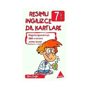 Delta Kültür Yayınevi Resimli İngilizce Dil Kartları