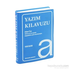 Akvaryum Yayınları Yazım Kılavuzu (Plastik Kapak, 1.Hm)-Mustafa Yücel