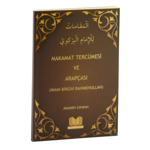 Kitapkalbi Yayıncılık Makamat Tercümesi Ve Arapçası-İmam Birgivi