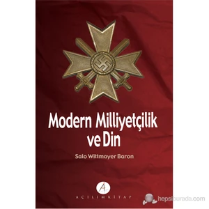 Açılım Kitap Modern Milliyetçilik Ve Din-Salo Wittmayer Baron