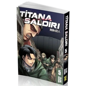 Titan Saldırısı 5. Cilt - Hajime Isayama Türkçe Çizgi Roman 196 Sayfa Siyah Beyaz