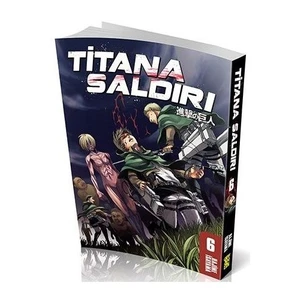 Titana Saldırı 6. Cilt Türkçe Çizgi Roman - Hajime İsayama