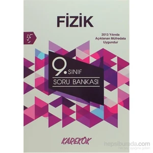 Karekök Yayıncılık 9. Sınıf Fizik Soru Bankası