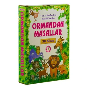 Ormandan Masallar Seti (30 Kitap) (1. Ve 2. Sınıflar İçin)