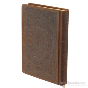 Hakiki Deri Çanta Boy Kuran-ı Kerim 5 Renk Samua Kağıt (1562)