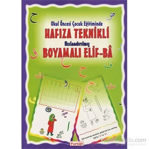 Hafıza Teknikli Boyamalı Elif-Ba - Meryem Koç