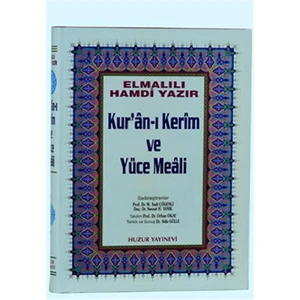 Küçük Boy Kur’an-ı Kerim ve Yüce Meali - Elmalılı Muhammed Hamdi Yazır