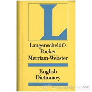 Langenscheidt Pocket Merriam-Webster Dictionary The World Famous English Dictionary
