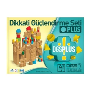 Adeda Yayıncılık Dikkati Güçlendirme Seti Plus 4 Yaş Kitap (3 Kitap) - Osman - Osman Abalı