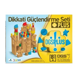 Adeda Yayıncılık Dikkati Güçlendirme Seti Plus 8 Yaş Kitap (3 Kitap) - Osman Abalı