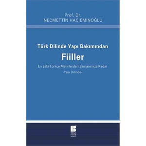 Türk Dilinde Yapı Bakımından Fiiller-Necmettin Hacıeminoğlu
