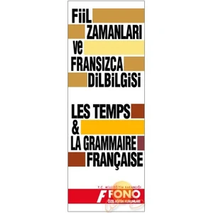Fono Yayınları Fono Fransızca Fiil Zamanları ve Dil Bilgisi Tablosu