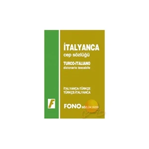 Fono Yayınları Fono İtalyanca / Türkçe - Türkçe/ İtalyanca Cep Sözlüğü