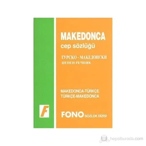 Fono Yayınları Makedonca - Türkçe / Türkçe - Makedonca Cep Sözlüğü
