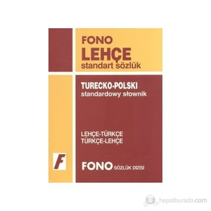 Fono Yayınları Lehçe Standart Sözlük / Turecko - Polski Standardowy Slownik