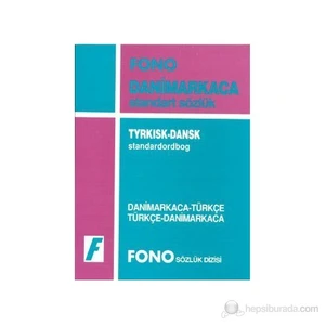Fono Yayınları Danimarkaca - Türkçe / Türkçe - Danimarkaca Standart Sözlük