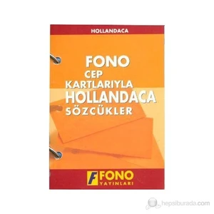 Fono Yayınları Cep Kartlarıyla Hollandaca Sözcükler