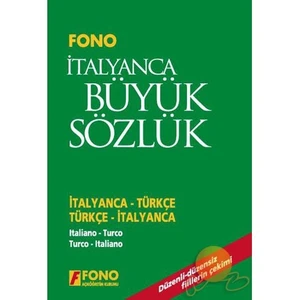 Fono Yayınları Fono İtalyanca / Türkçe-Türkçe / İtalyanca Büyük Sözlük