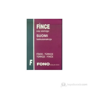 Fono Yayınları Fince Cep Sözlüğü Suomi Taskusanakirja Fince-Türkçe / Türkçe-Fince